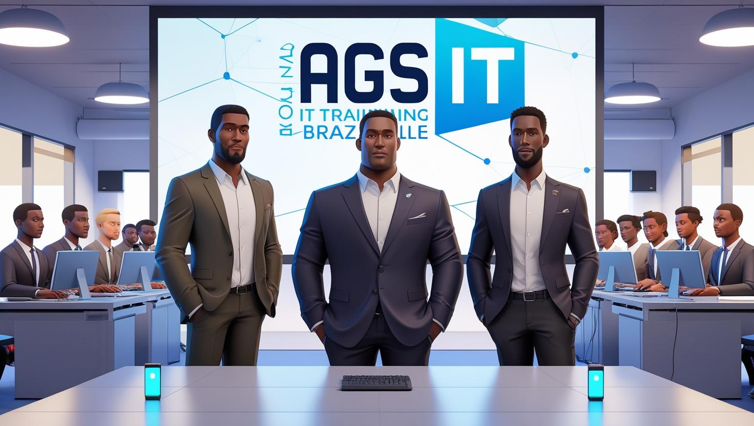 Formations informatique AGS IT - Sessions de formation à Brazzaville avec étudiants et entrepreneurs